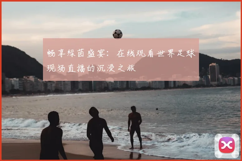 畅享绿茵盛宴：在线观看世界足球现场直播的沉浸之旅